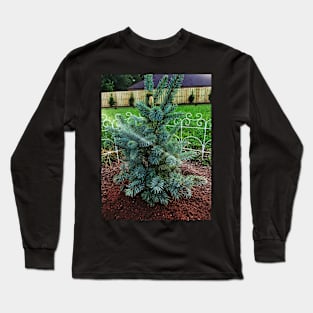 Little Blue Pine Long Sleeve T-Shirt